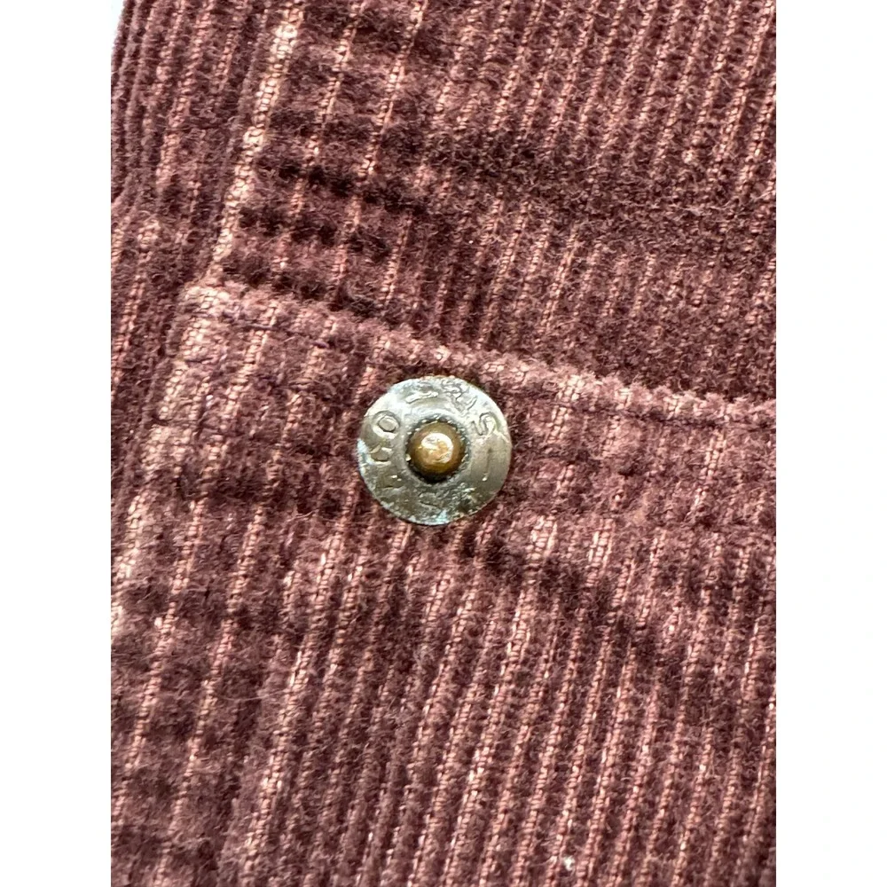 Vintage 1979 Levi's For Men Corduroy Pants Brown San Francisco 1850 Patch 34x30